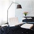 Tolomeo Mega Terra lámpara de pie negra Artemide